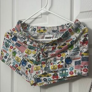 M&M'S New York Themed Graphic Shorts